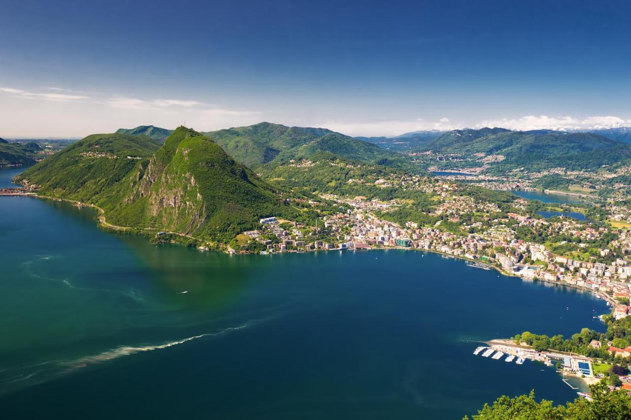 Casa Taddei Apartment Lugano Luaran gambar