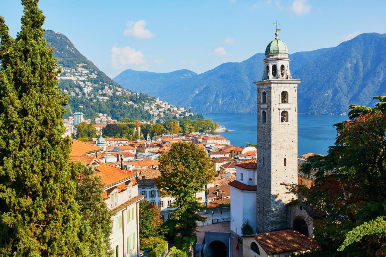 Casa Taddei Apartment Lugano Luaran gambar