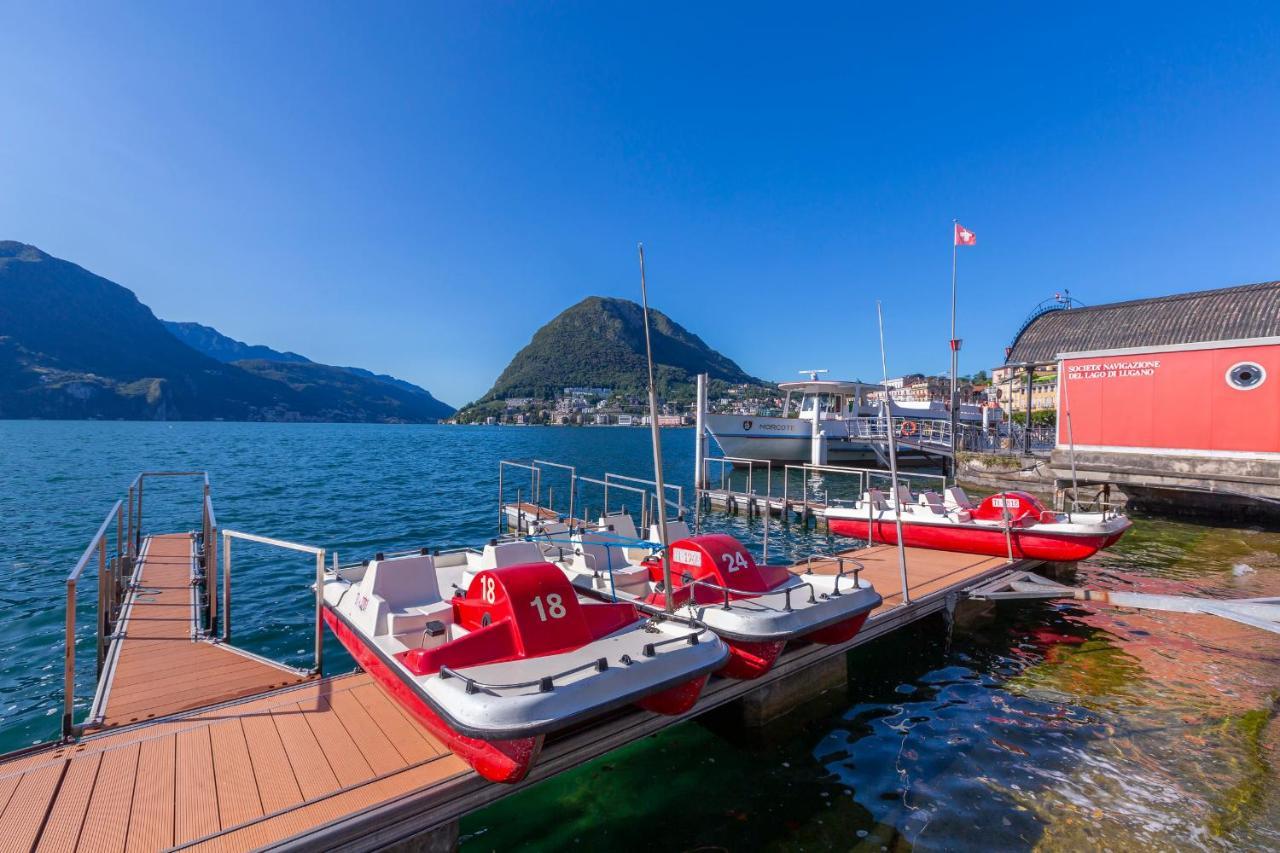 Casa Taddei Apartment Lugano Luaran gambar