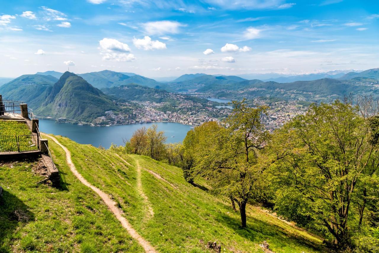 Casa Taddei Apartment Lugano Luaran gambar